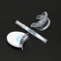 Teeth whitening kit: clear mouth tray and gel applicator syringe