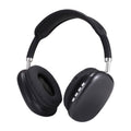 P9 Wireless Bluetooth-Kopfhörer, schwarze Over-Ear Muscheln mit Bedientasten